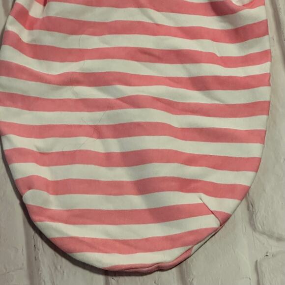 Lot of 2 Mama Cheetah Baby Girls Pink S/M 7-14 lbs Sleep Sacks Swaddle Cotton - Picture 5 of 14
